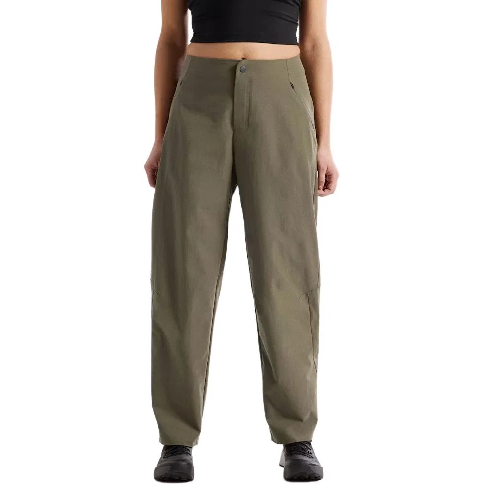 Женские брюки повседневные с принтом Olia Arc'teryx, Vintage Green/Tatsu