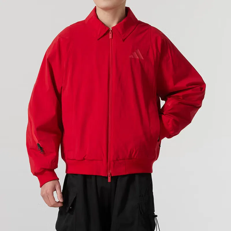 Куртка с принтом CNY Woven Adidas, красный — фото 2