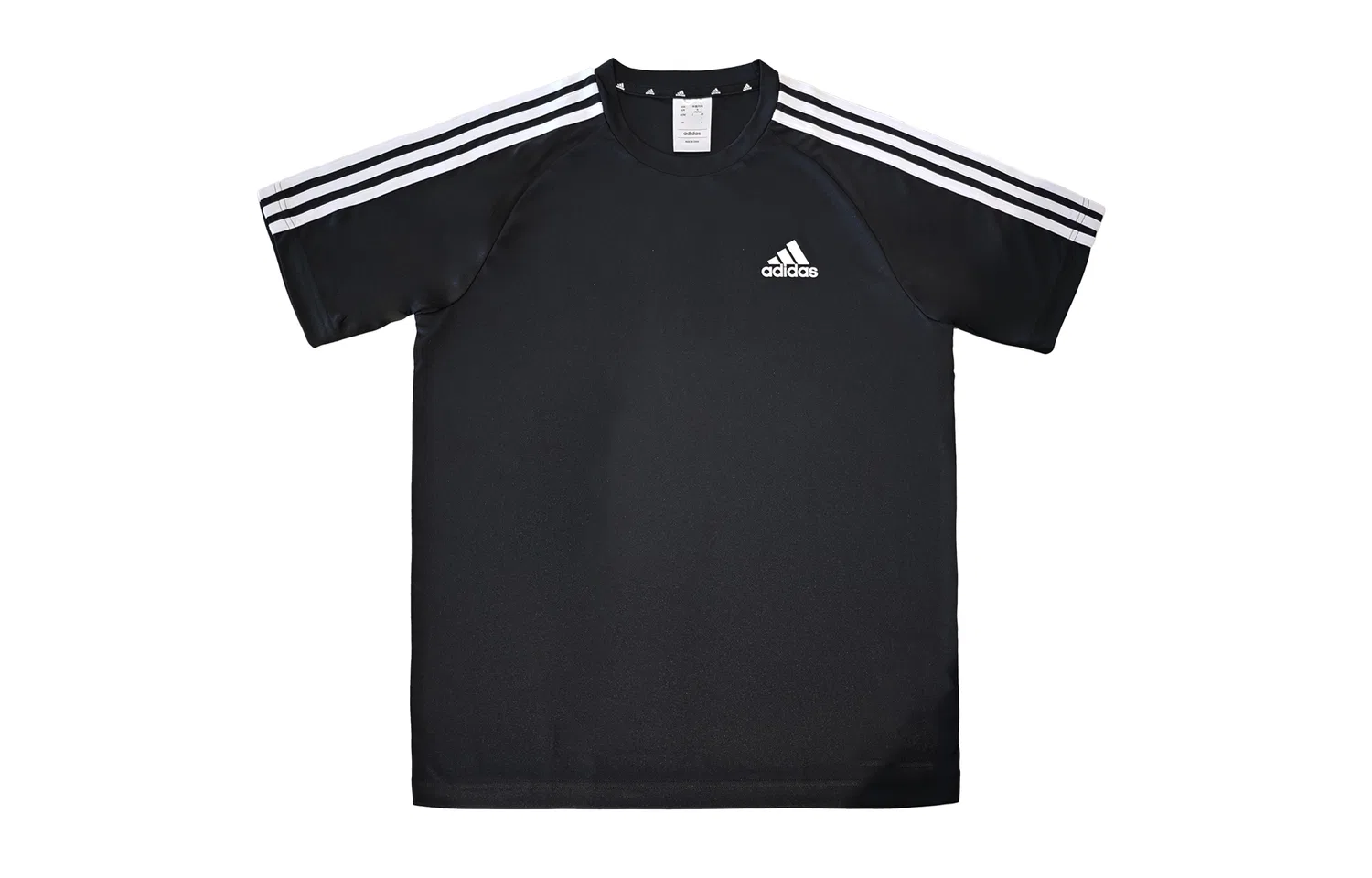 Футболка с принтом сакуры, Adidas, Black — фото 3