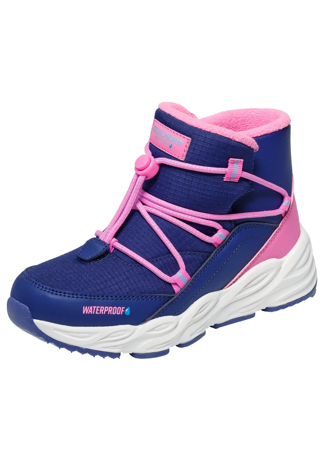 Детские зимние ботинки с водонепроницаемым материалом Winter Storm Skechers, Bunt