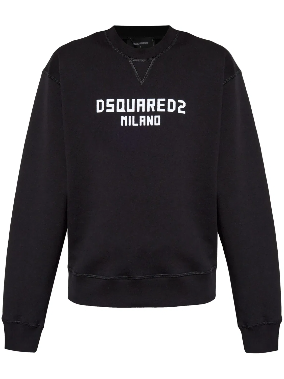 DSQUARED2 Хлопковый черный свитшот