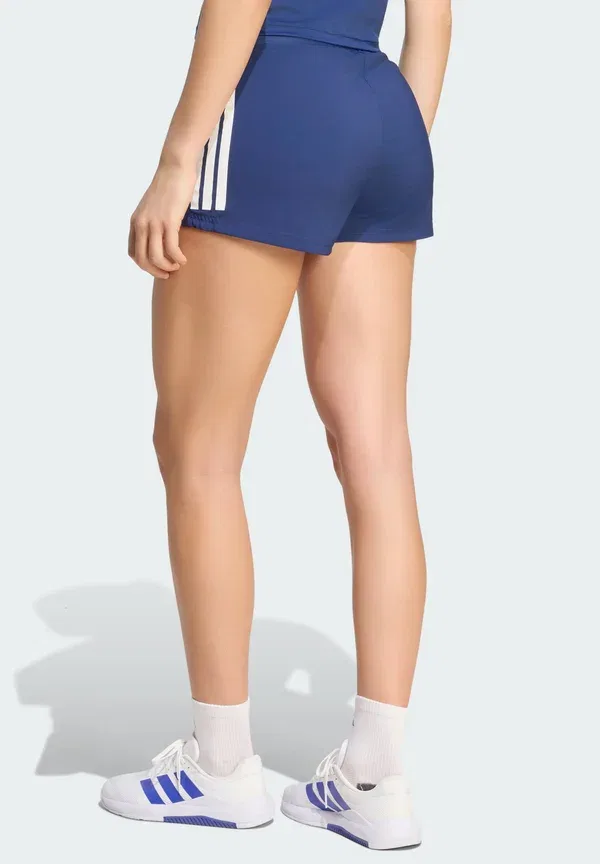 Брюки из полиэстера Adidas Performance, темно-синий