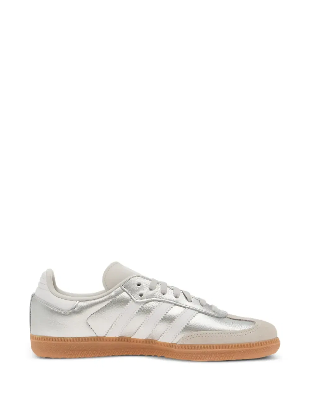 Кроссовки Samba OG adidas, серебряный — фото 4