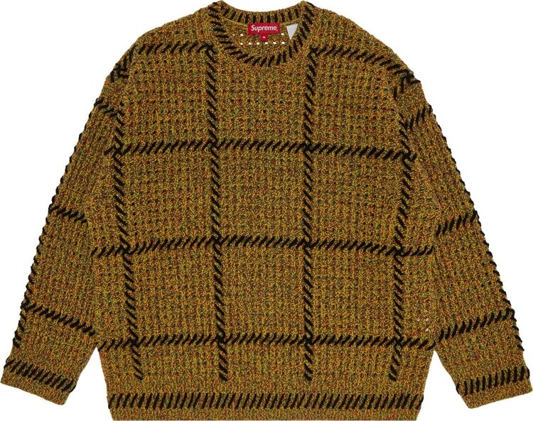 

Свитер Supreme Quilt Stitch Sweater 'Yellow', желтый