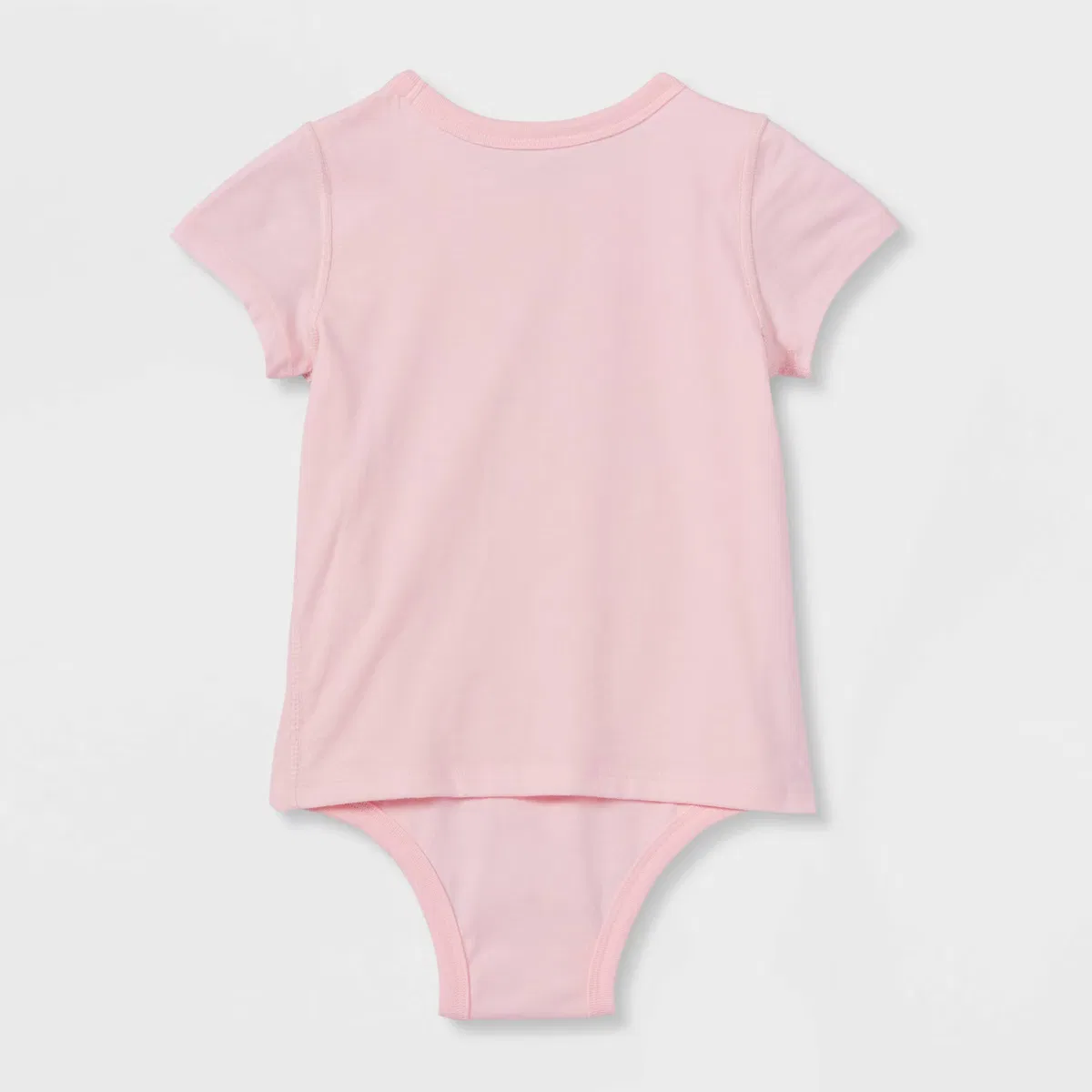 Боди-комбинезон с коротким рукавом с доступом к животу Cat & Jack, Light Pink — фото 2