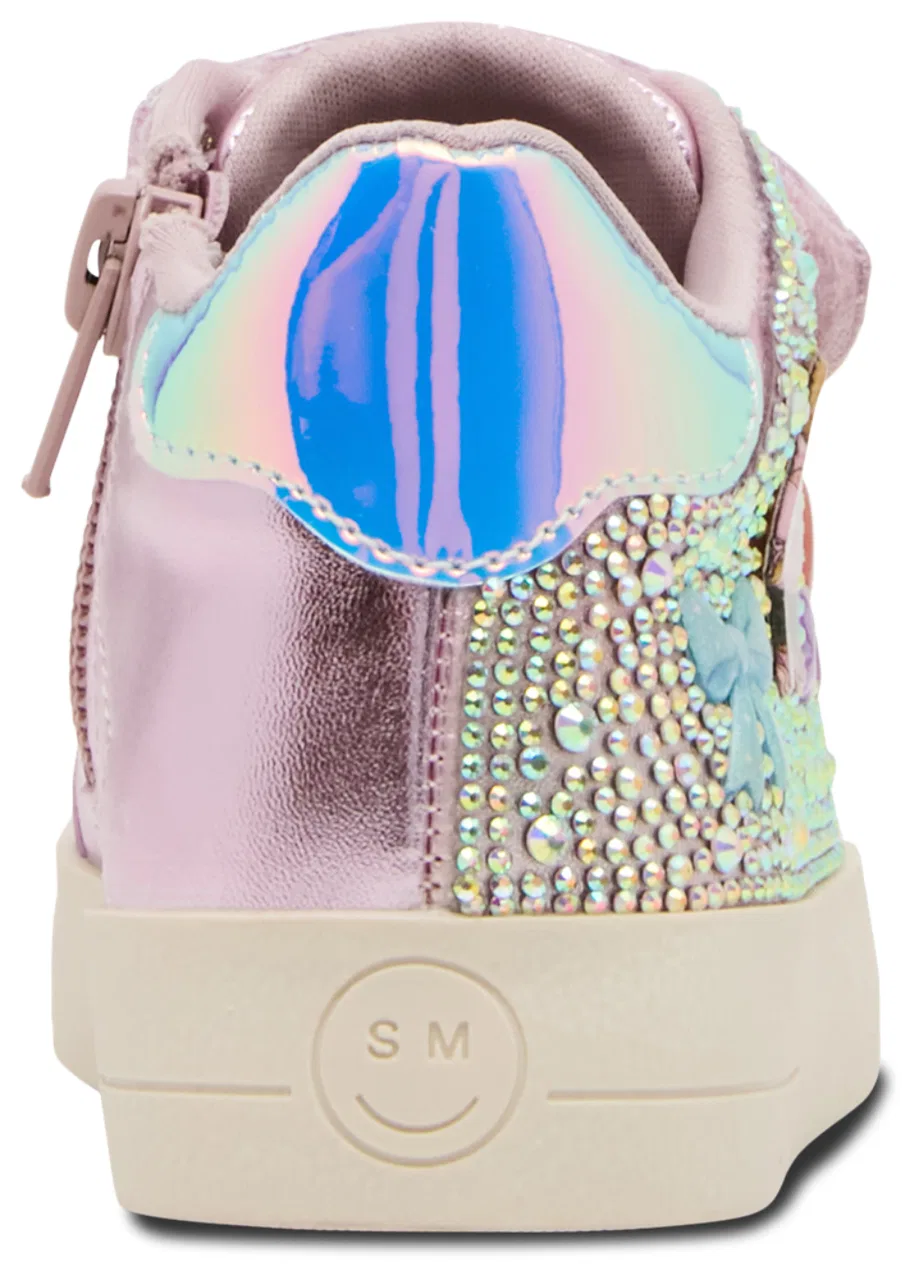 Детские кроссовки для девочек с принтом TDELIGHT Steve Madden, Pink — фото 3