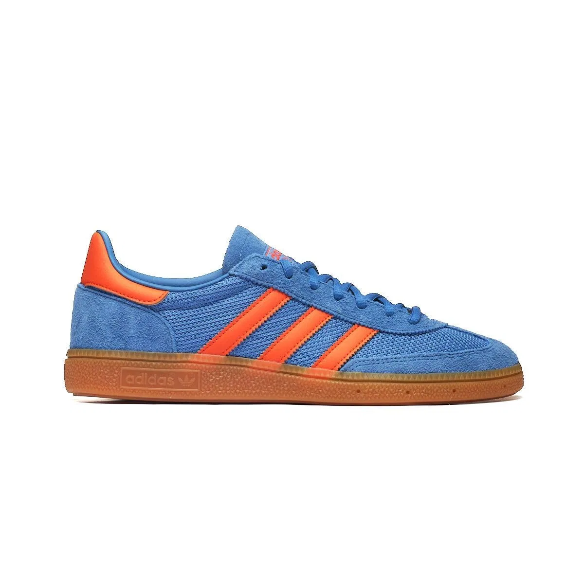Детские кроссовки с липучками Superstar El I Gymnastics Shoe Adidas, Focus Blue Orange Gum — фото 2