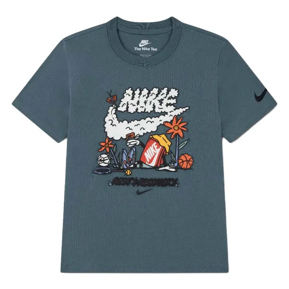 Футболка с коротким рукавом 86N985 Nike, синий