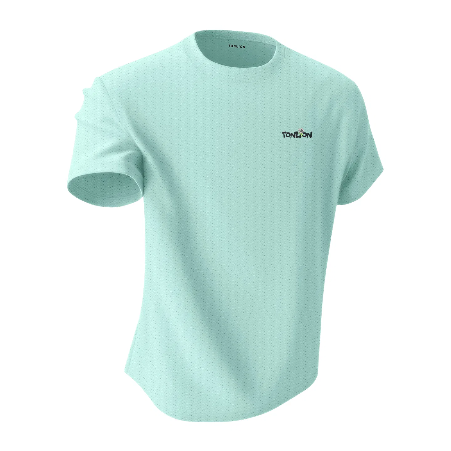 Детская футболка с принтом Tonlion, Цвет Ice Silk Quick-Drying Aqua Green (Tb Ink Thorn Chest Badge)