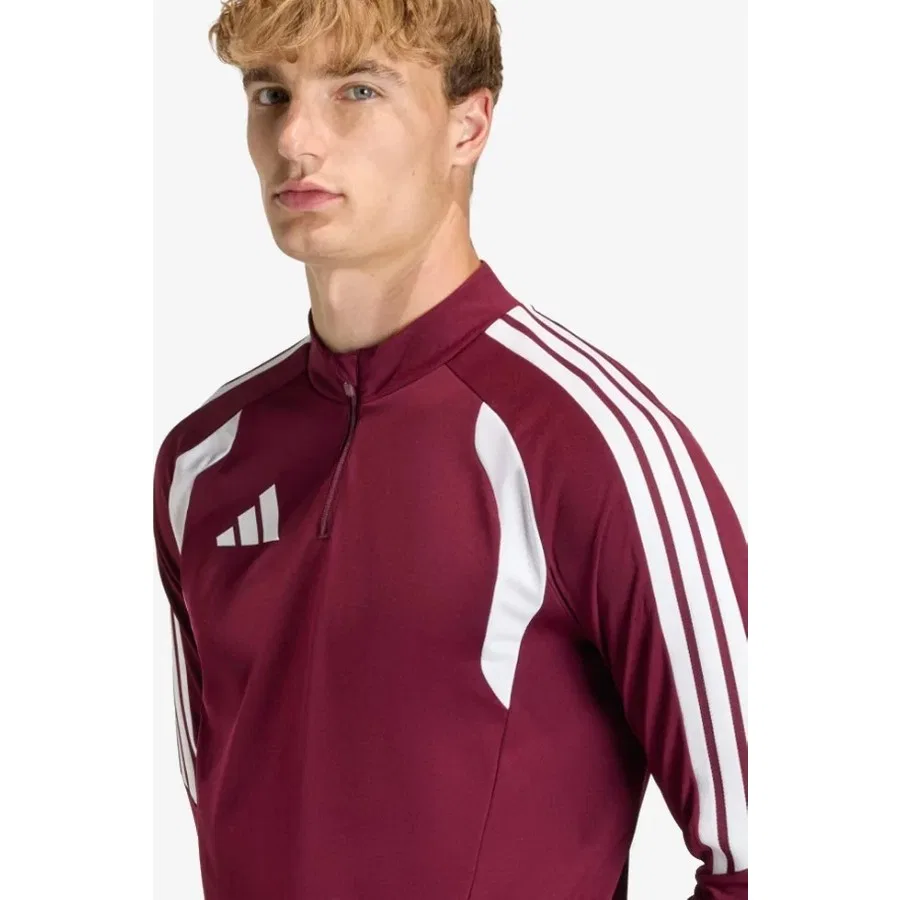 Мужская спортивная олимпийка с длинным рукавом Tiro 26 Competition Training adidas, Бордовый — фото 3