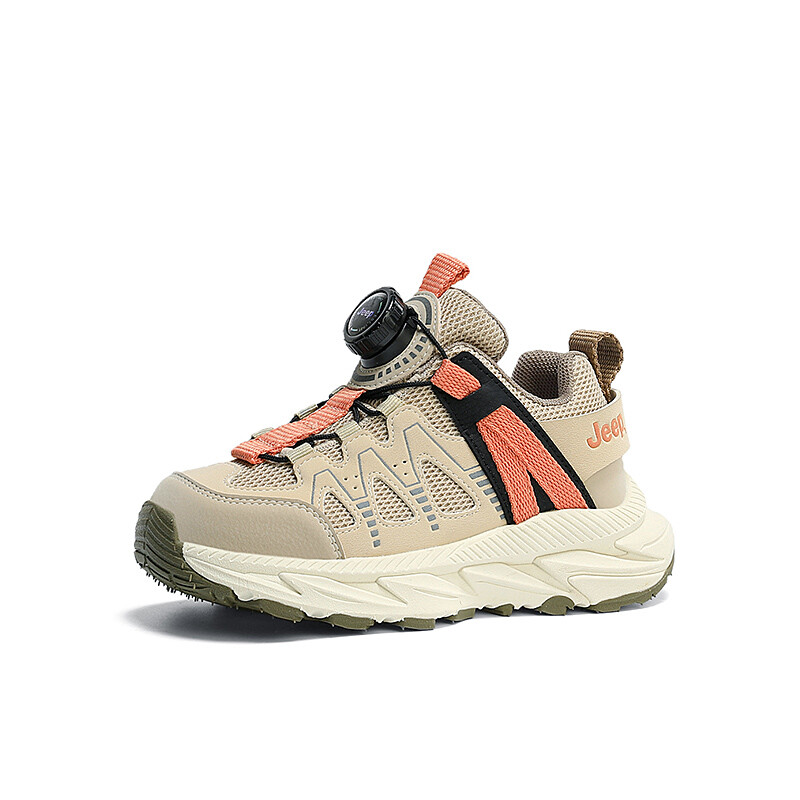 Кроссовки Jeep Kids Lifestyle Shoes Kids Low-top Orange, хаки — фото 3