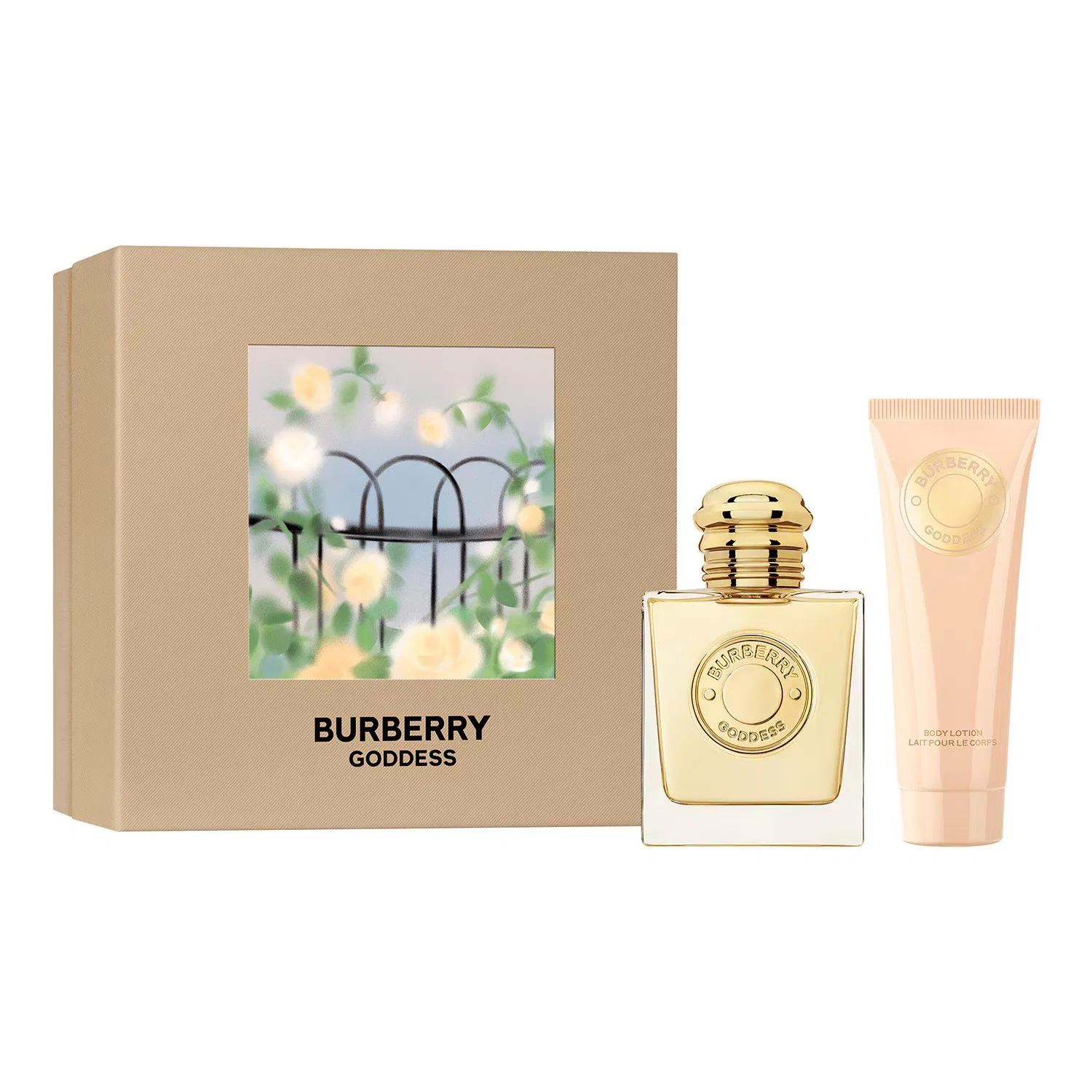 Набор парфюмерный Burberry Goddess Eau de Parfum 50 мл и лосьон для тела 75 мл, Burberry