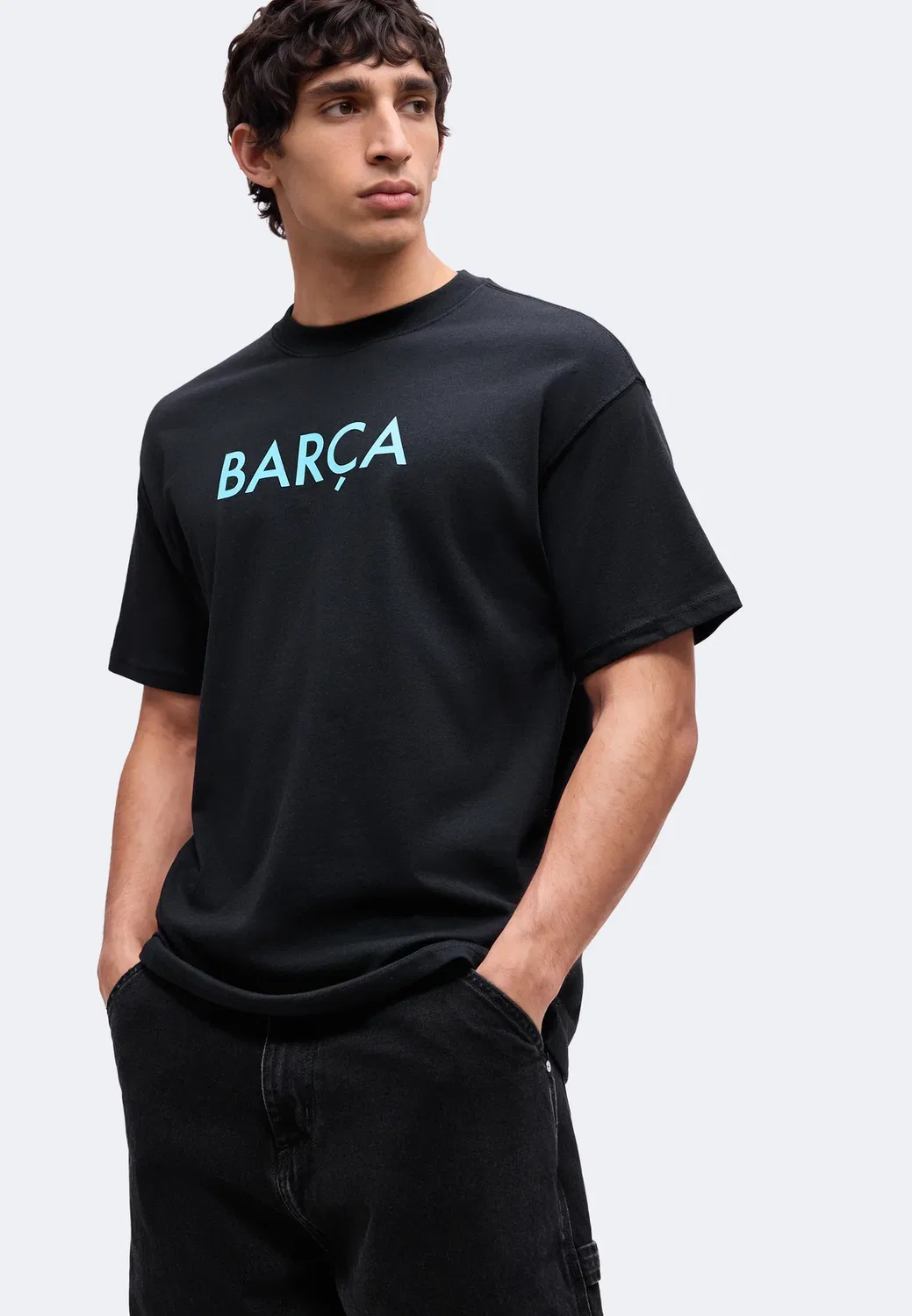 Футболка FCB Energy - клубная одежда Nike Performance, Black — фото 4