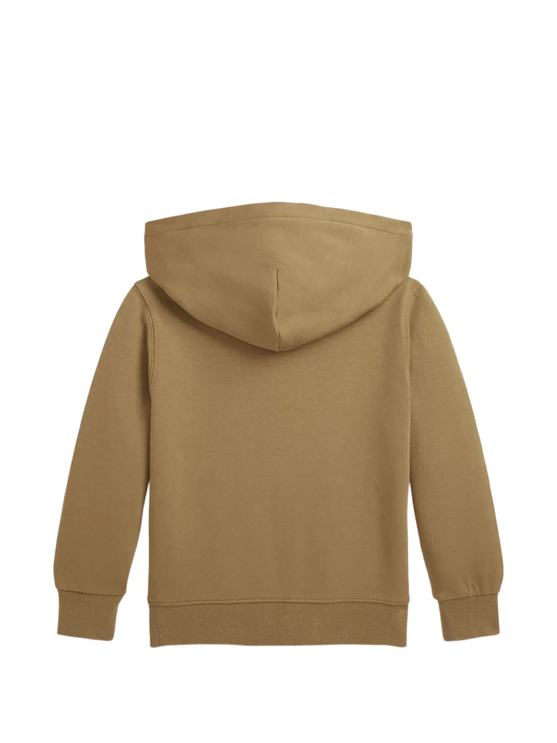 Худи с вышитым логотипом Polo Ralph Lauren Kids, нейтральные цвета — фото 2