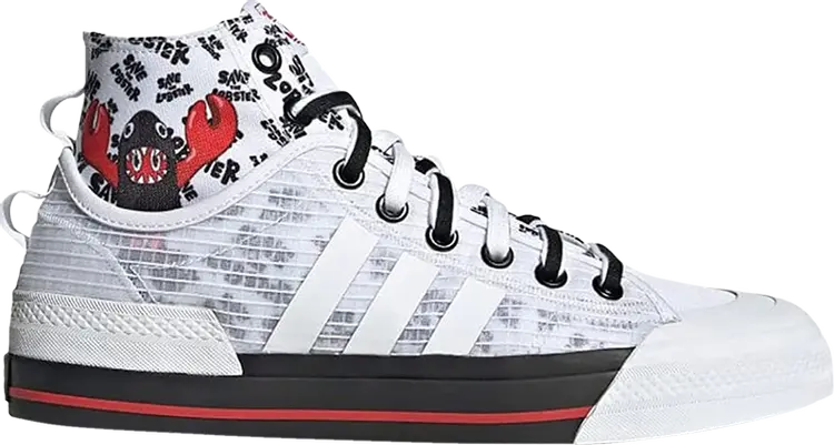 

Кроссовки Adidas Nizza High DL, белый