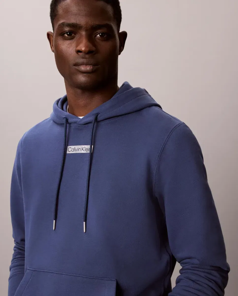 Мужские шорты из ткани спейсер Calvin Klein, Azul Índigo — фото 3