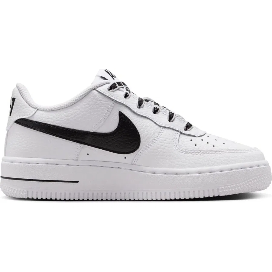 Кроссовки повседневные из натуральной кожи Air Force 1 Low Js Af1 Leather Unisex Sneaker Nike, Белый — фото 2
