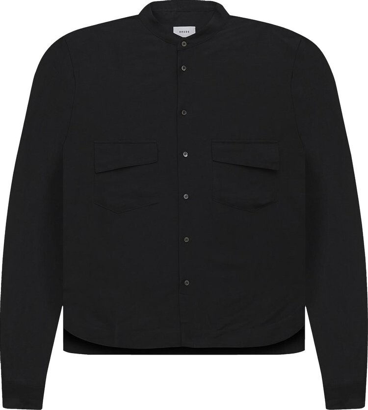 

Рубашка Rhude Malta Shirt 'Black', черный