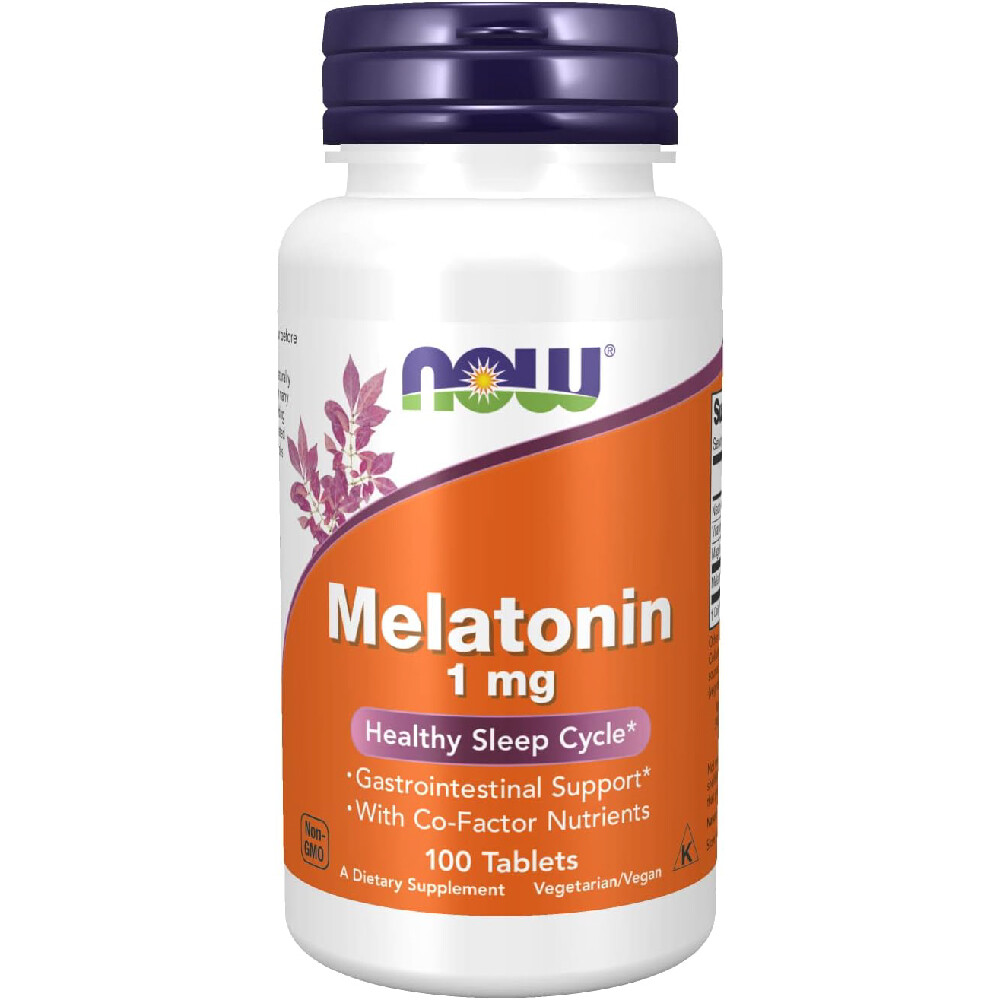 

Мелатонин NOW Supplements 1 мг, 100 капсул