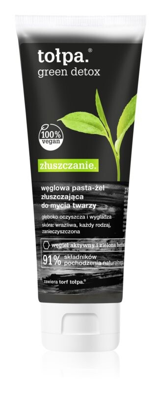 

Очищающая паста для пилинга Tołpa Green Detox