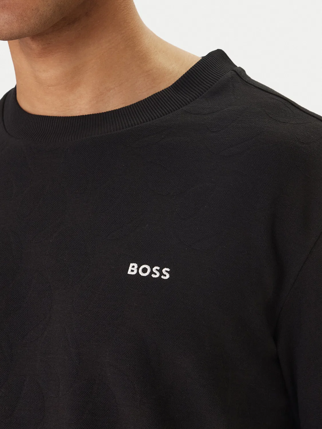 Мужская футболка свободного кроя Member Boss, черный — фото 4