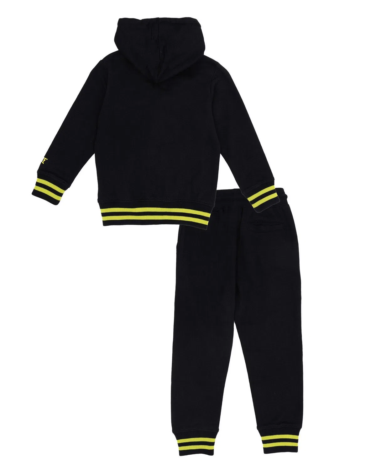 Детский спортивный костюм с капюшоном Welcome Back Leone 1947 Apparel, Schwarz / Mondgrau — фото 2