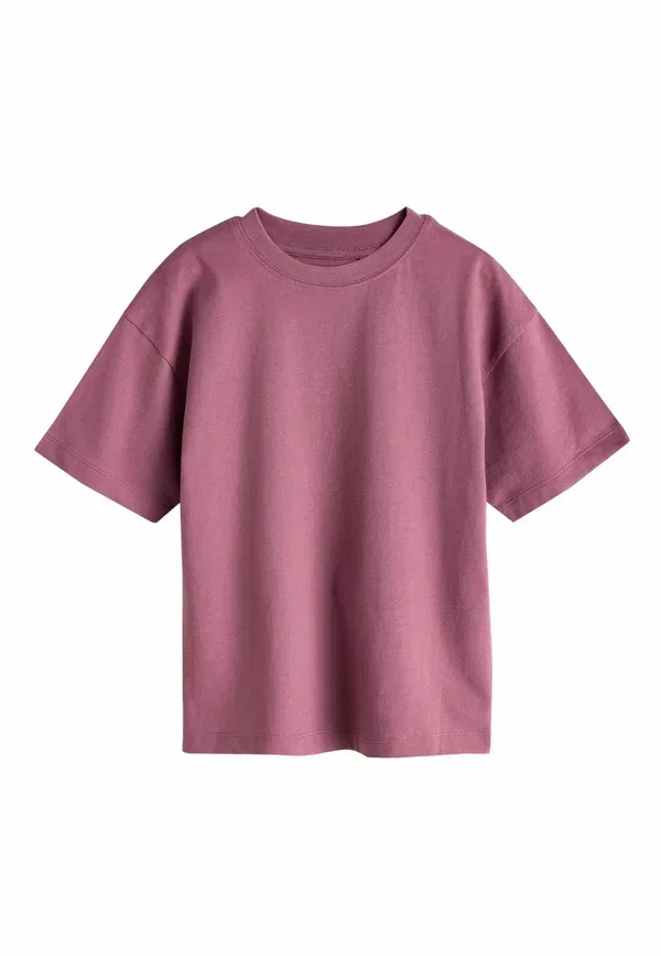Футболка хлопковая Relaxed fit Next, berry red, красный