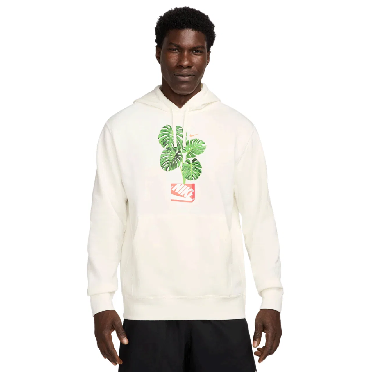 Мужское худи Club Hoodie Pullover BB MDRN Nike, цвет Sail