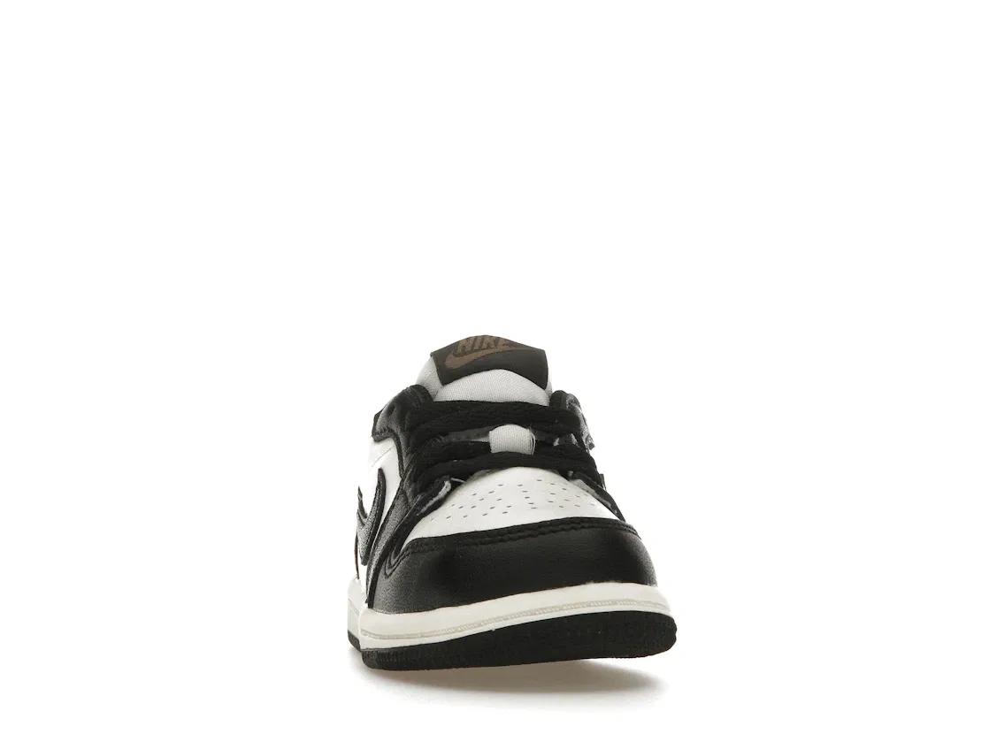 Детские кроссовки Lifestyle с низким профилем Jordan 1 Retro Low OG Mocha, White/Black-Dark Mocha — фото 2