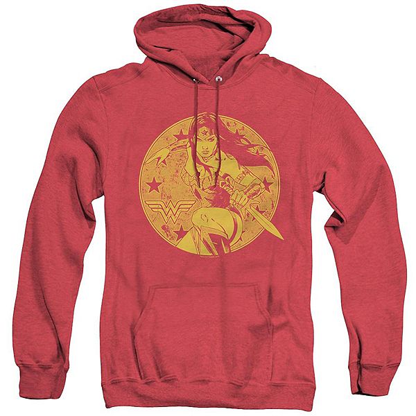 

Толстовка с капюшоном Justice League of America Young Wonder Woman Adult Heather Licensed Character