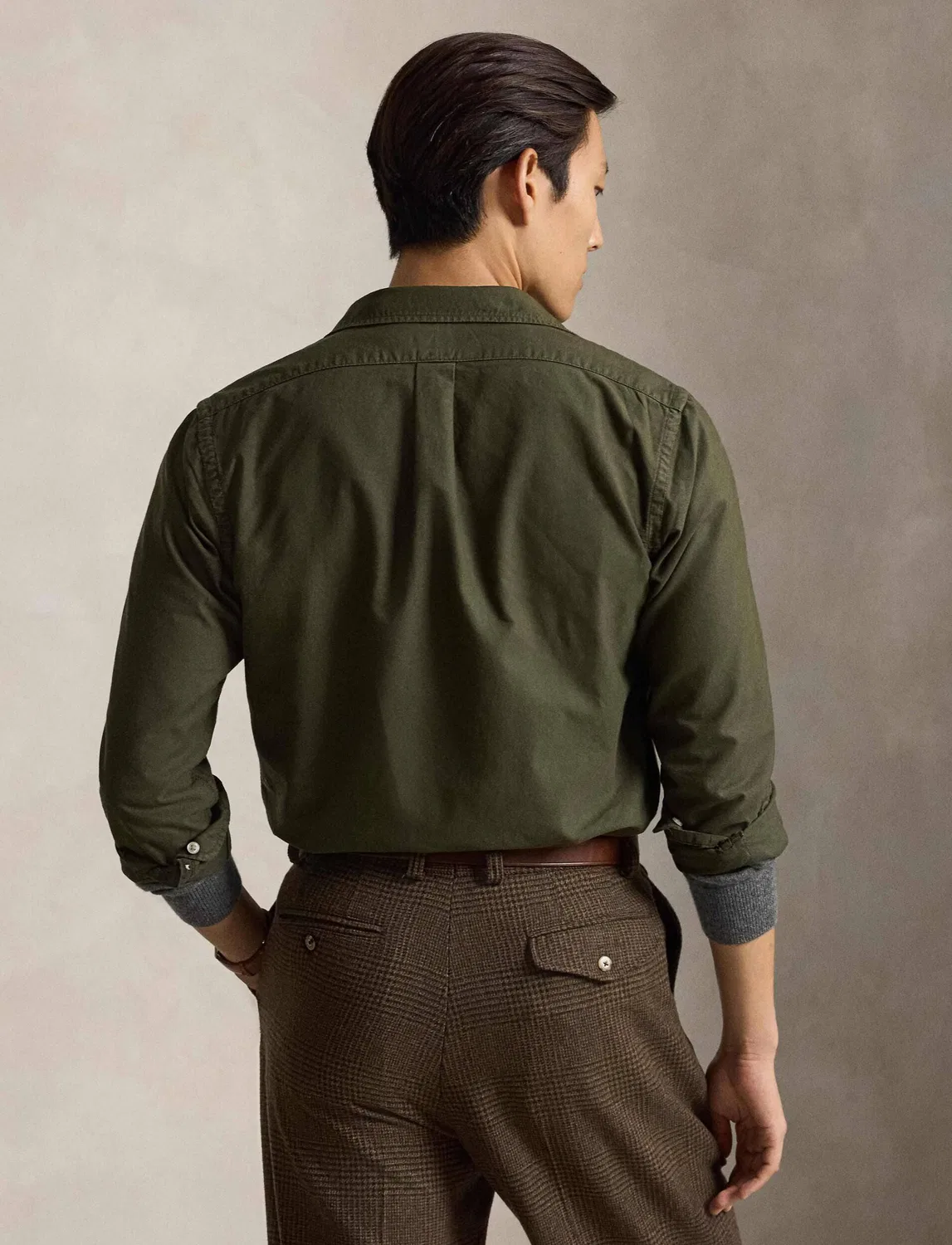 Рубашка с длинным рукавом Polo Ralph Lauren, Verde Oliva — фото 3