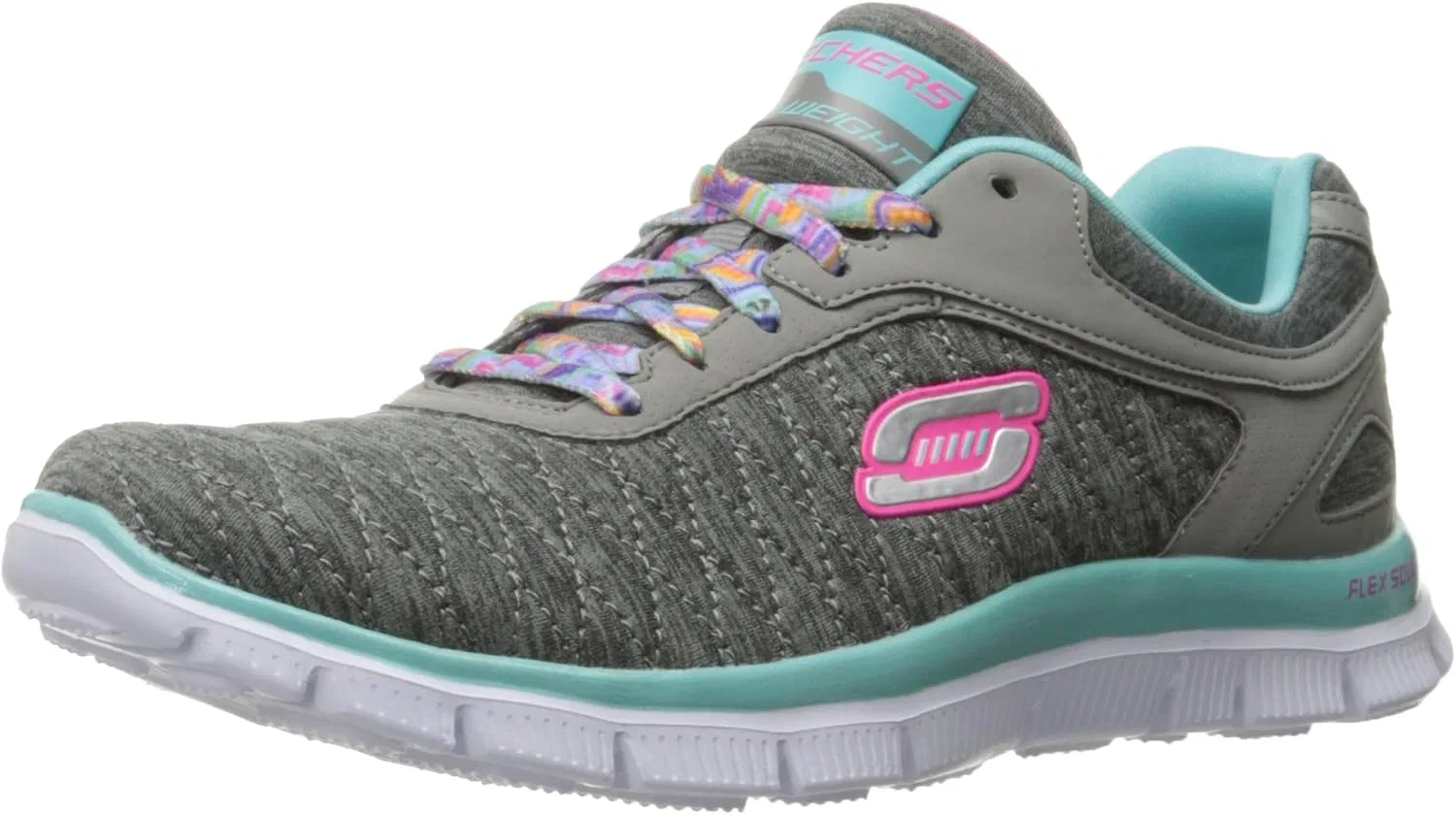 Детские кроссовки для девочек Skech Appeal Skechers, Gray/Aqua