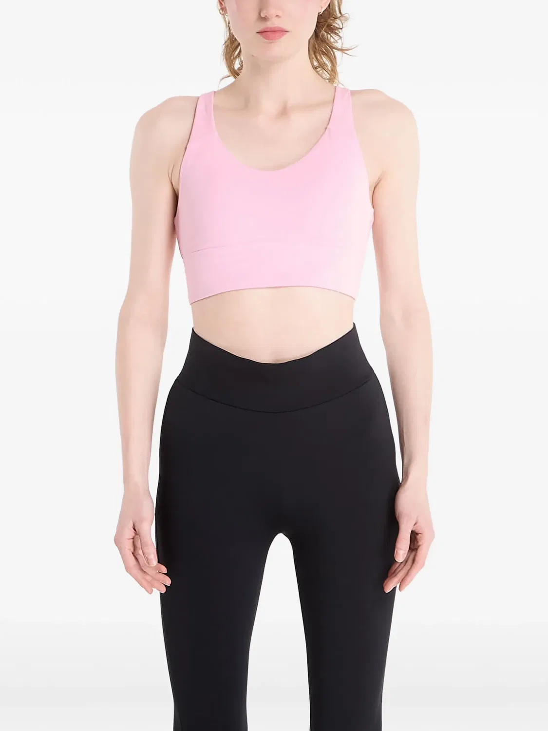 Adidas Спортивный бра Studio All Me розовый