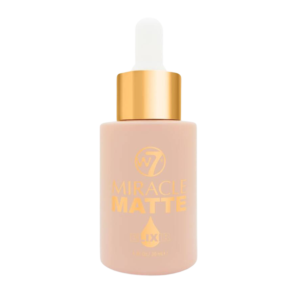 W7 Miracle Matte Elixir Face Booster матовая база под макияж, 30 мл - фото