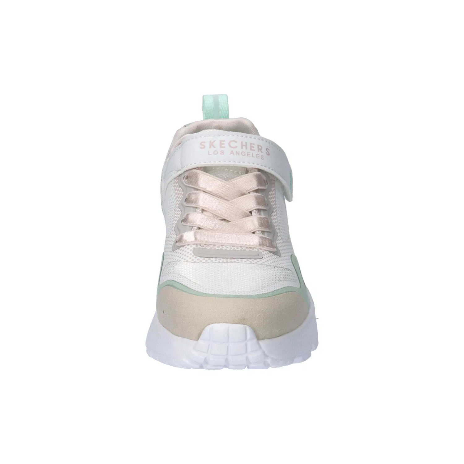 Детские кроссовки с липучкой и шнуровкой UNO LITE - COLOR BLAST Skechers, Weiss — фото 3