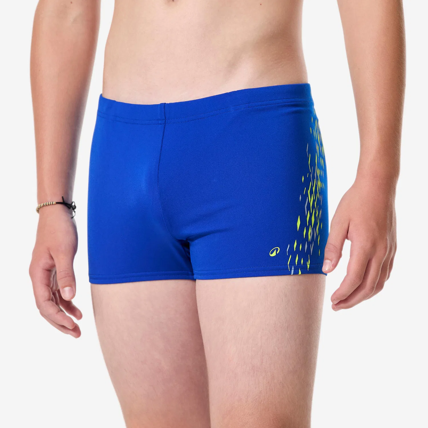 Детские плавки для мальчиков с принтом Fiti Corner Decathlon, Indigoblau / Gelb
