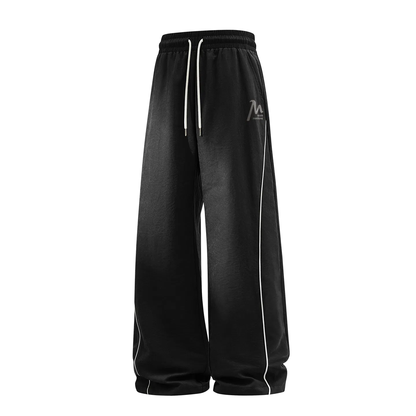 Детские брюки повседневные прямого кроя MINISO, Black