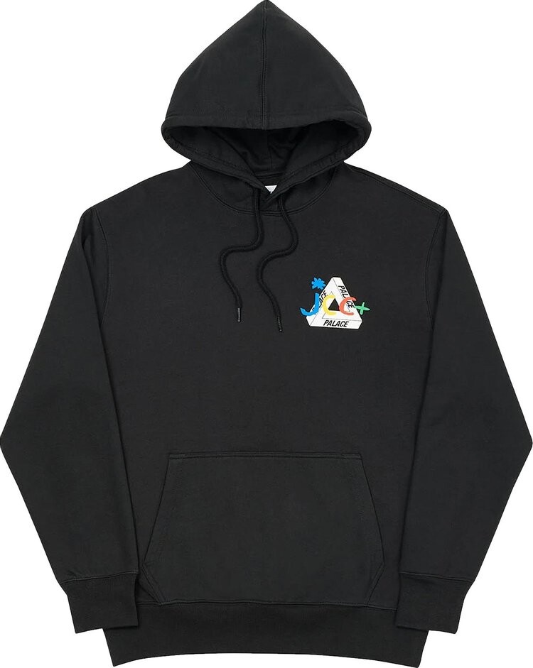 

Толстовка Palace JCDC2 Hood 'Black', черный