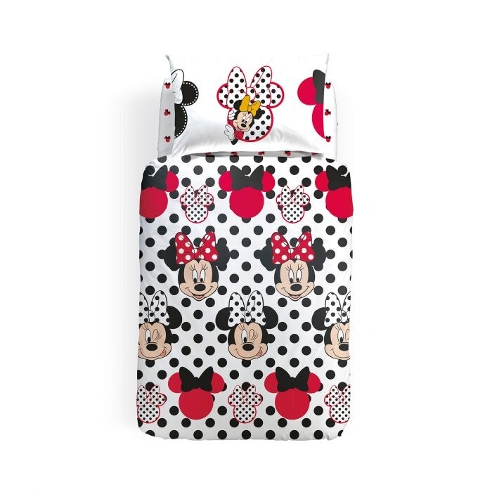 

Комплект детского постельного белья Caleffi Disney Minnie Polka Dots In Cotton, 3 предмета