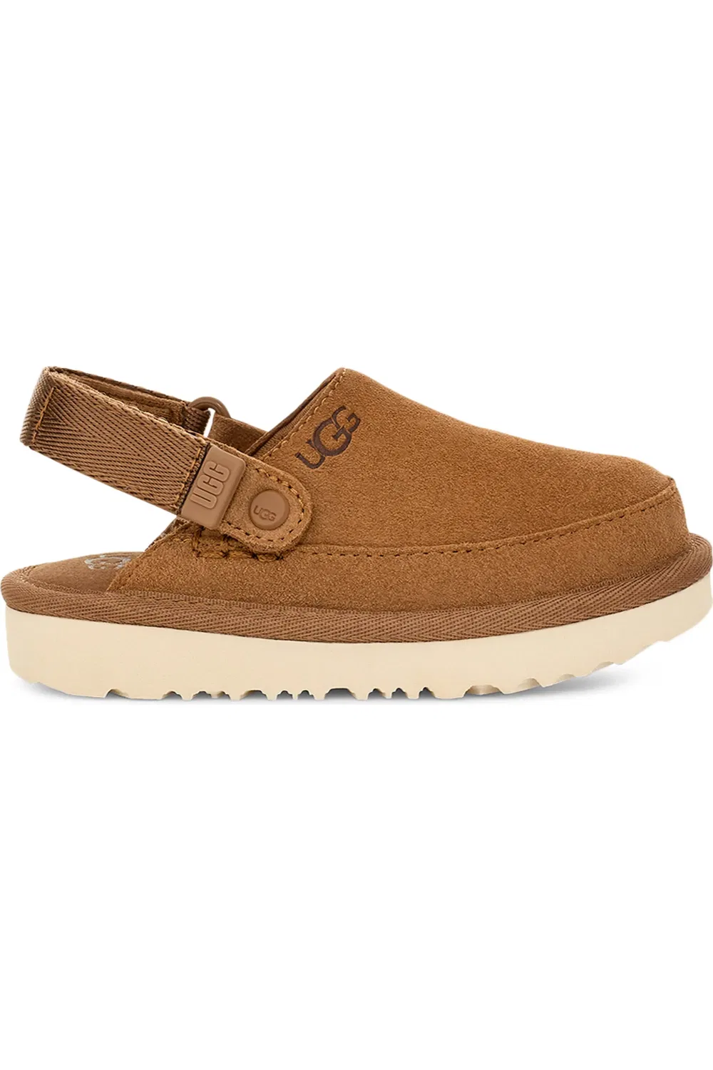Детские сабо водонепроницаемые с регулируемым ремешком Goldenstar UGG, Chestnut — фото 4