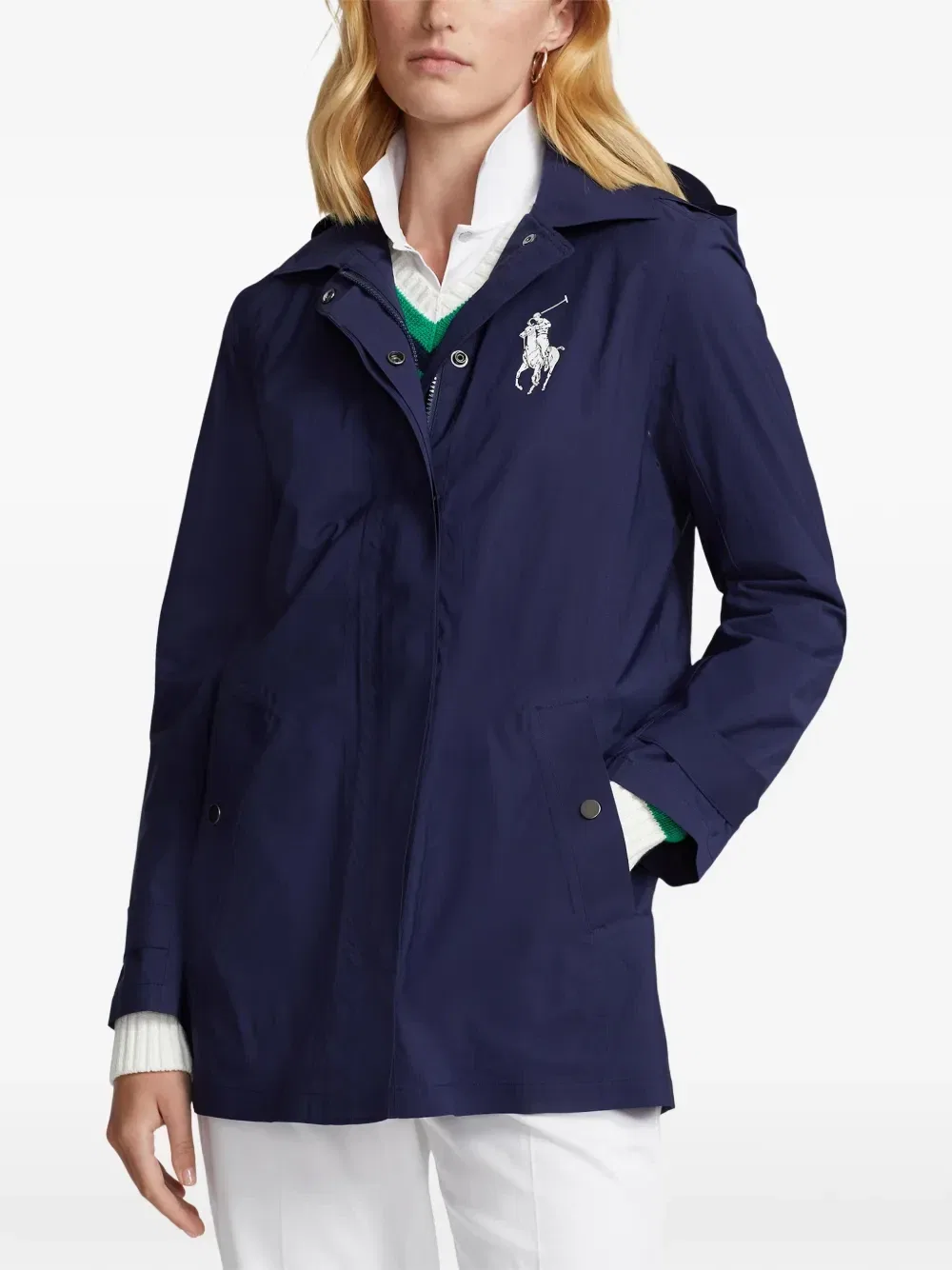 Пальто из твила Wimbledon Umpire POLO RALPH LAUREN, синий — фото 3
