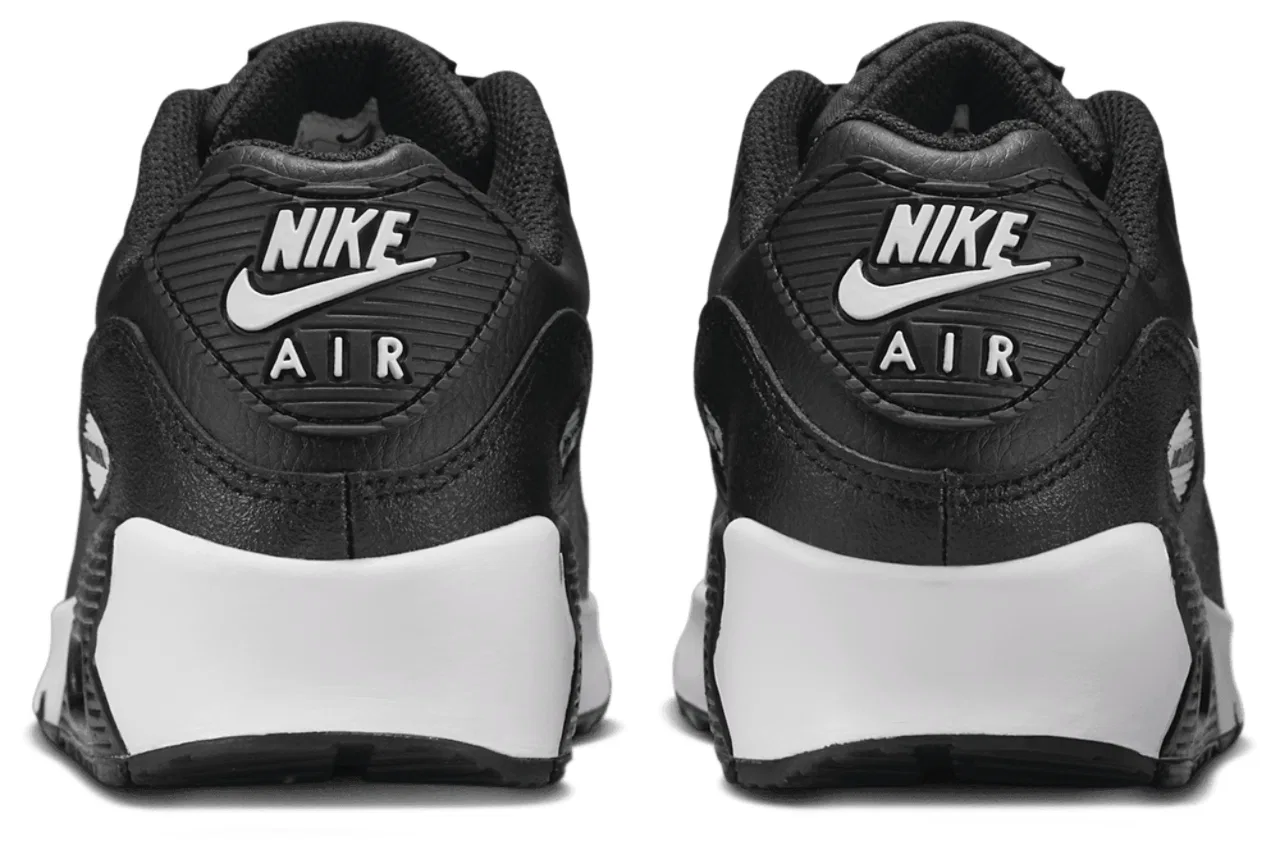 Кроссовки для мальчиков Air Max 90 Nike, черный/белый — фото 3