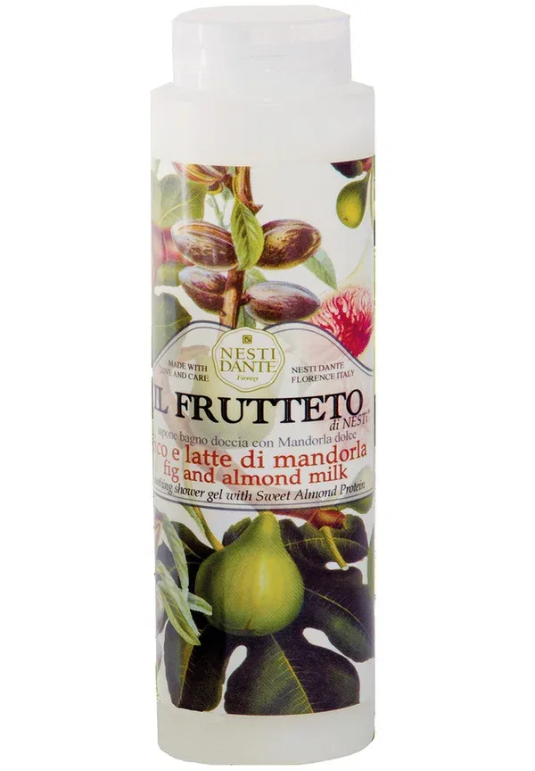 Гель для душа с ароматом инжира и миндаля Fig almond milk Nesti Dante, Green 300 мл