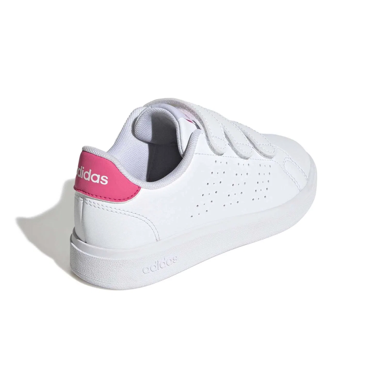 Детские кроссовки с липучками Advantage Base 2.0 Adidas, Weiß — фото 4