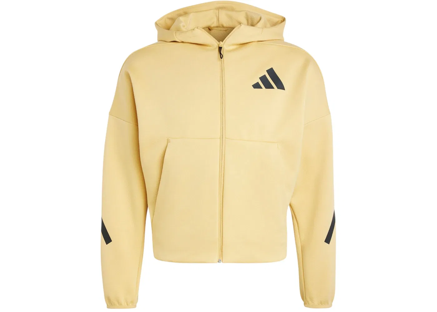 Женская худи на молнии Oat Adidas, Oat