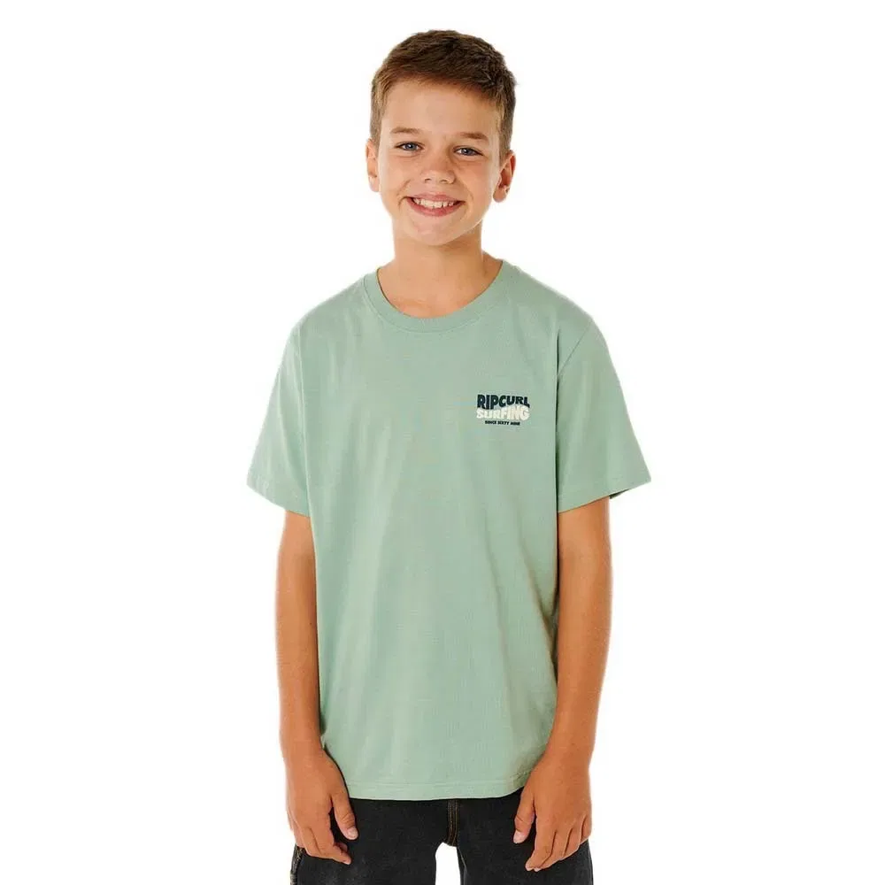 Футболка Streamline Lineup Rip Curl, зеленый