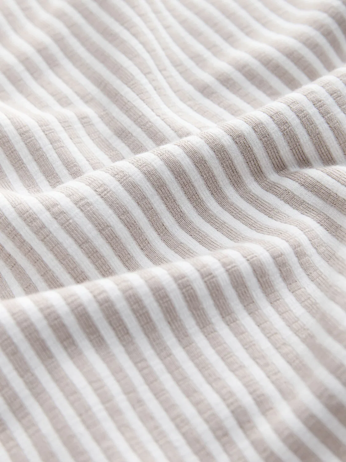 Пижама короткая Next Stone/White Stripe, камень/белая полоска — фото 4