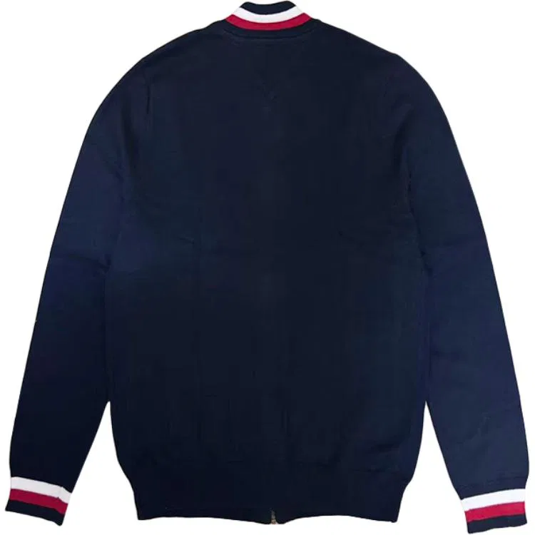 Мужской свитер с воротником-стойкой Navy Blue Tommy Hilfiger, Navy Blue — фото 3