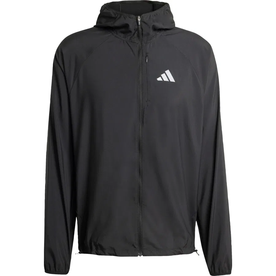 Ветровка для бега с принтом Performance JZ7782 ADI365 Running Essentials Jacket adidas, Черный — фото 3