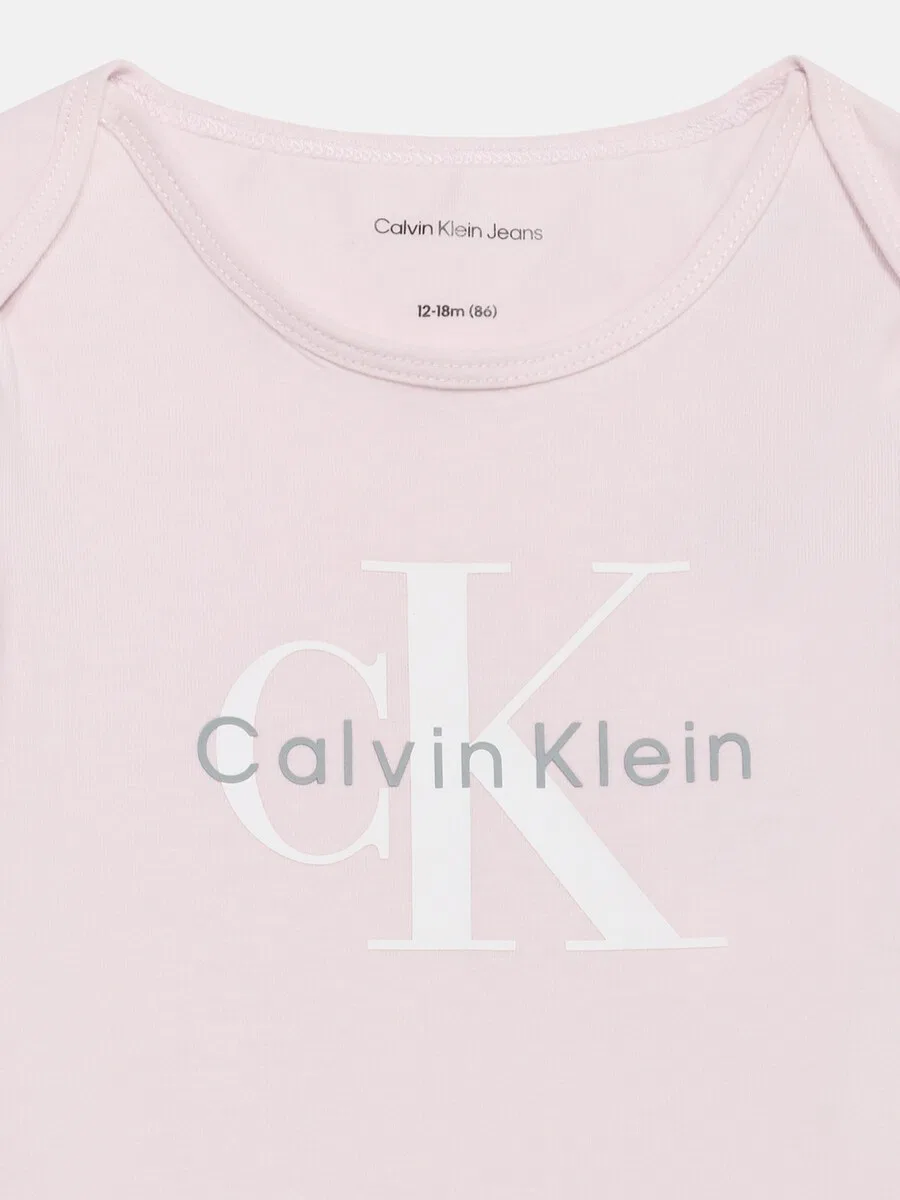 Комбинезон/боди Calvin Klein Jeans сиреневого цвета — фото 3